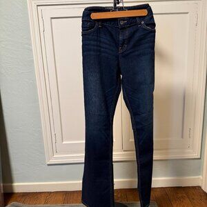 NWT Mossimo curvy fit & boot cut jeans dark wash, - size 16 Long 16L